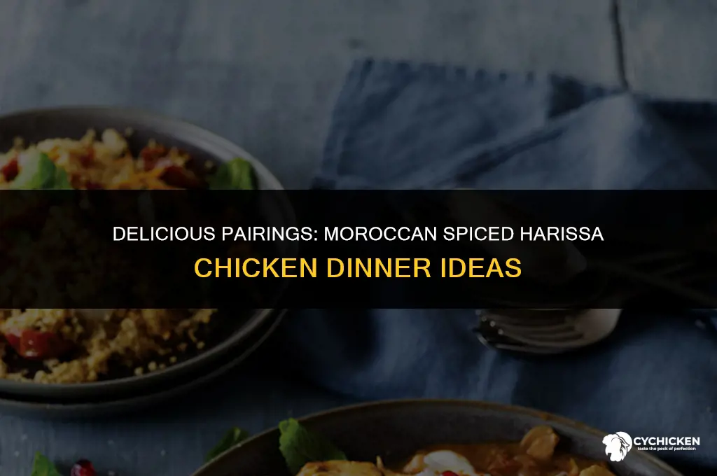 what to serve with moroccan spiced harissa chicken