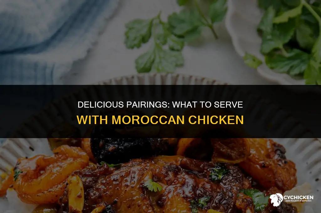 what to serve with morrocan chicken