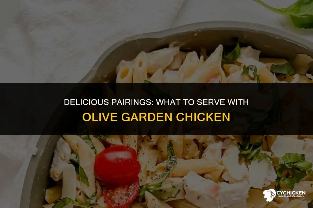 what to serve with olive garden chicken