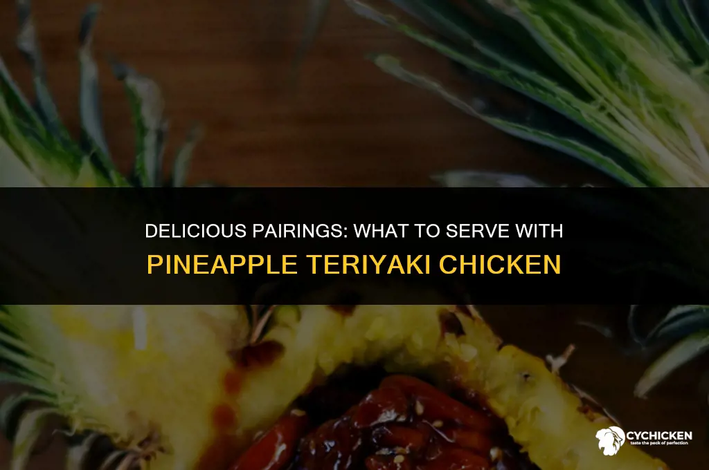 what to serve with pineapple teriyaki chicken