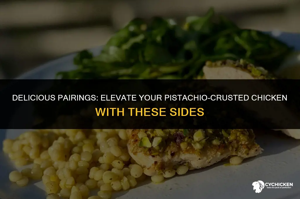 what to serve with pistachio crusted chicken