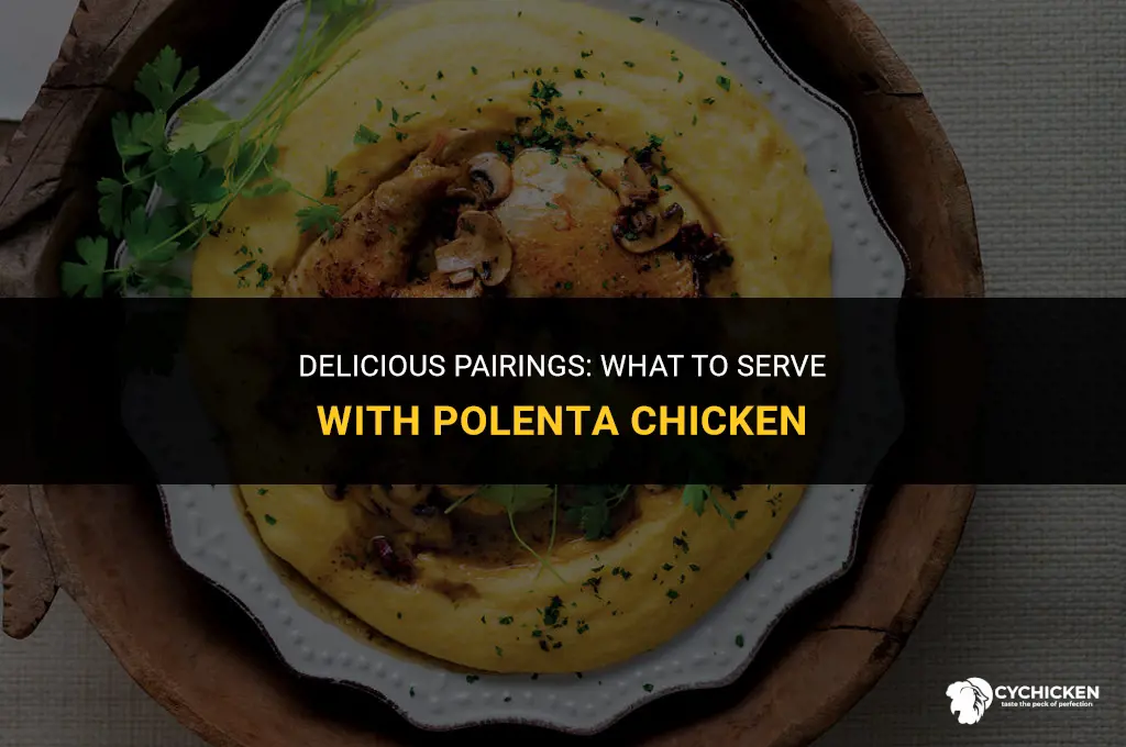 what to serve with polenta chicken