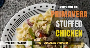 Delicious Pairings: Primavera Stuffed Chicken Dinner Ideas