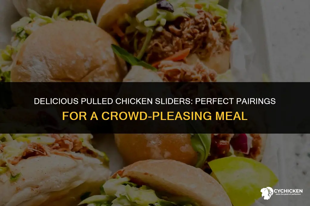 what to serve with pulled chicken sliders