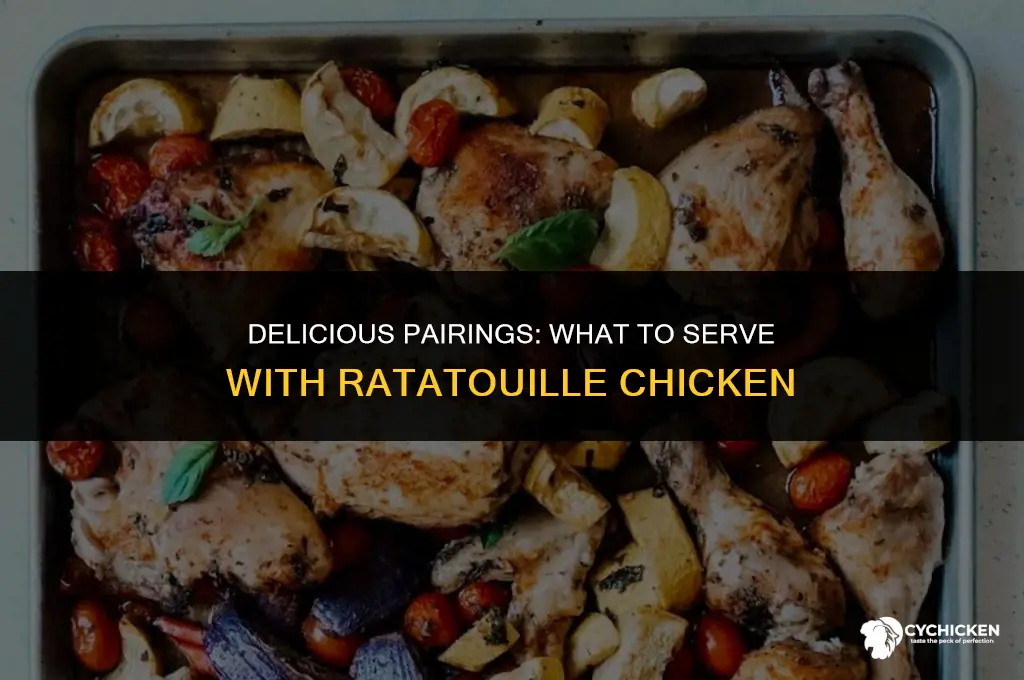 what to serve with ratatouille chicken