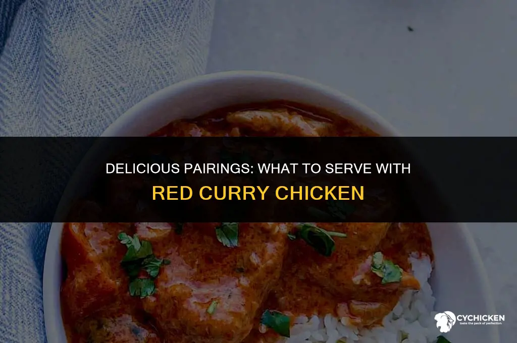 what to serve with red curry chicken