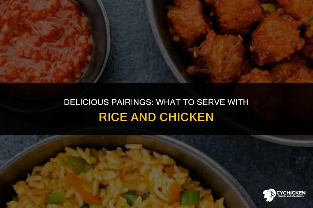 what to serve with rice and chicken