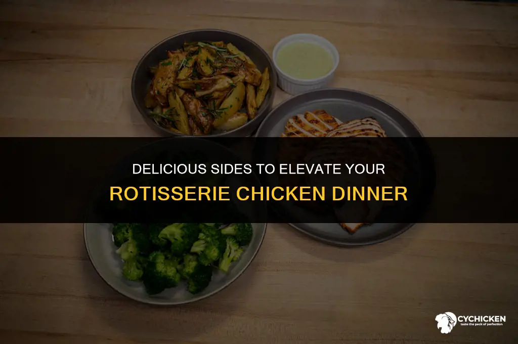 what to serve with rotisserie chicken dinner