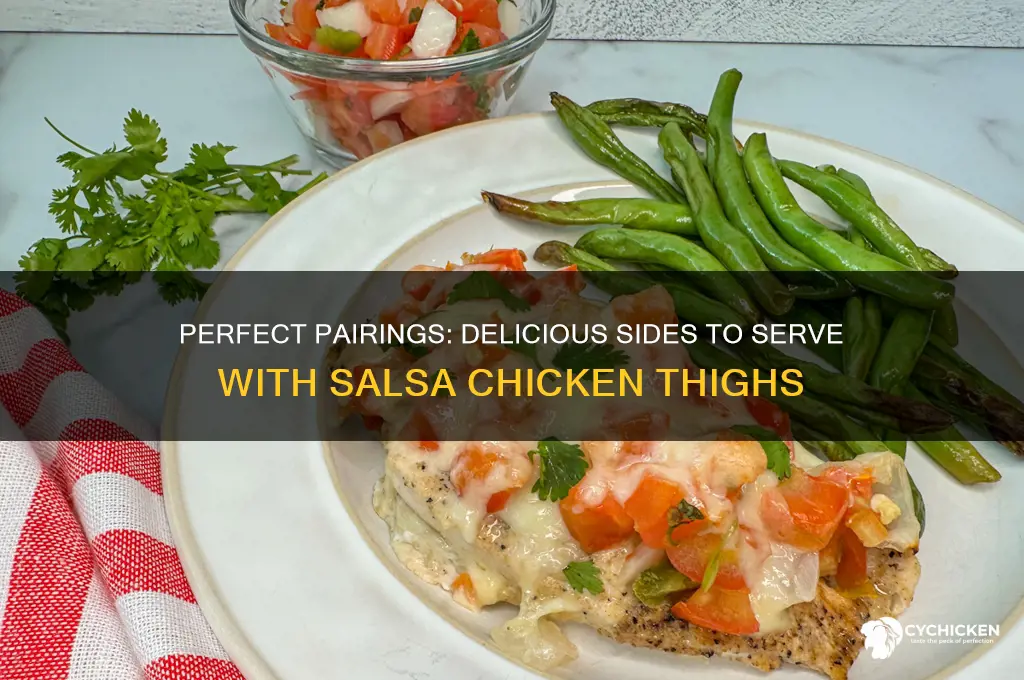 what to serve with salsa chicken thighs