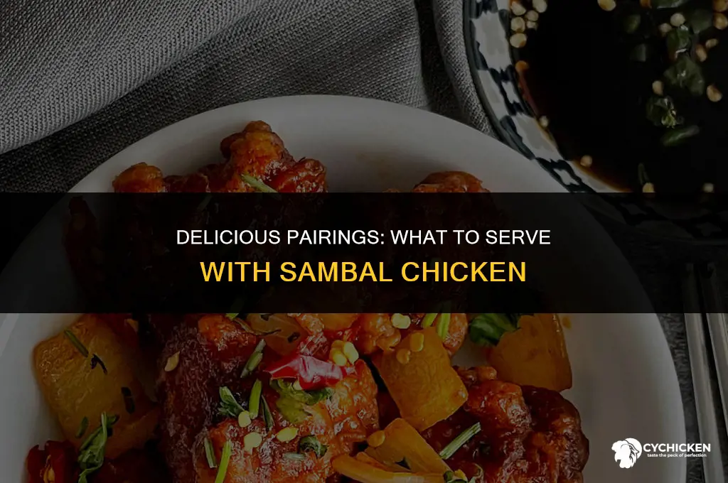 what to serve with sambal chicken