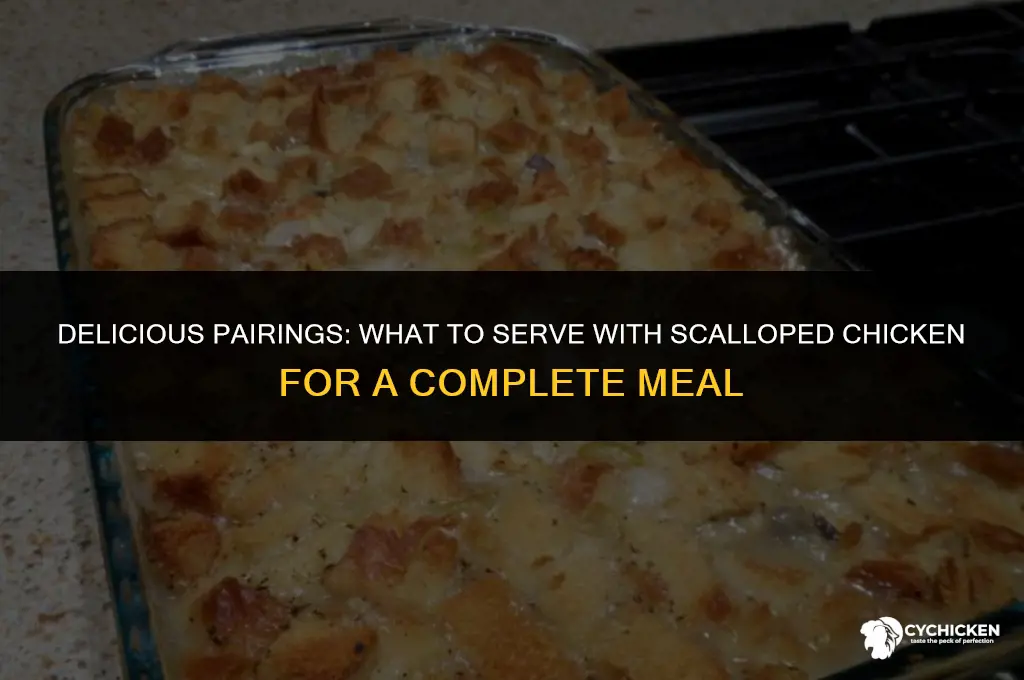 what to serve with scalloped chicken