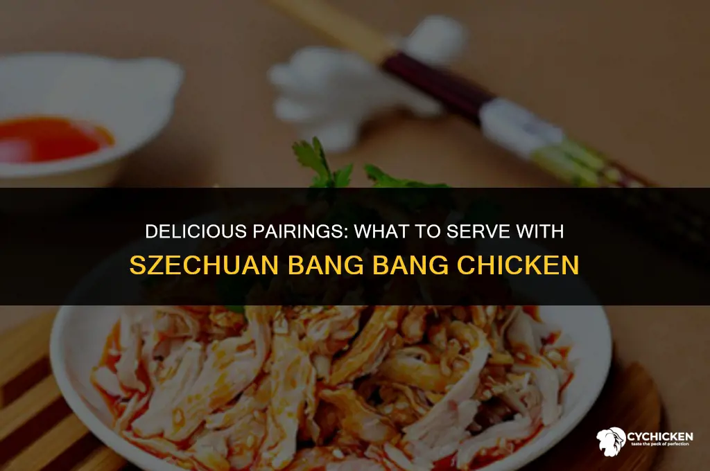 what to serve with sechuan bam bam chicken