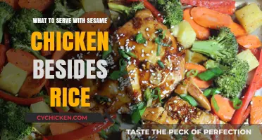 Delicious Sesame Chicken Pairings: Beyond the Usual Rice