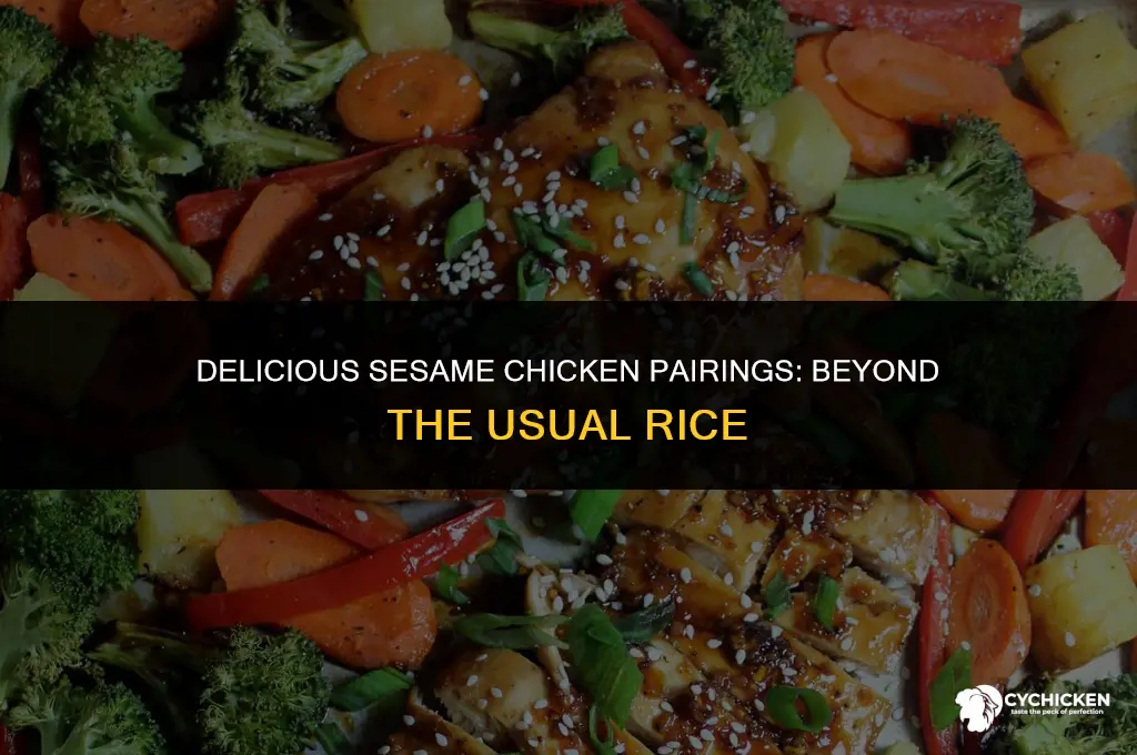 what to serve with sesame chicken besides rice