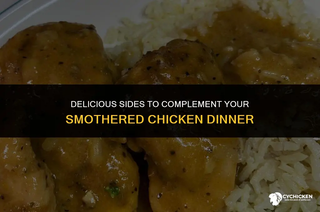 what to serve with smothered chicken