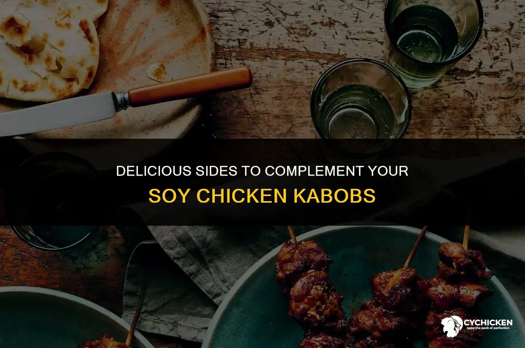 what to serve with soy chicken kabobs