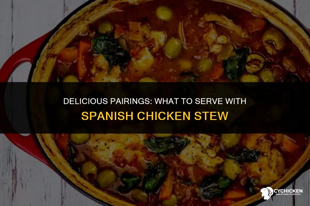 what to serve with spanish chicken stew