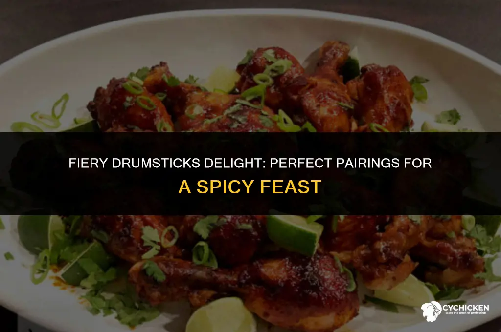 what to serve with spicy chicken drumsticks