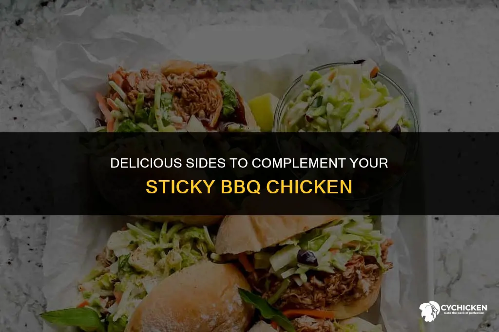 what to serve with sticky bbq chicken
