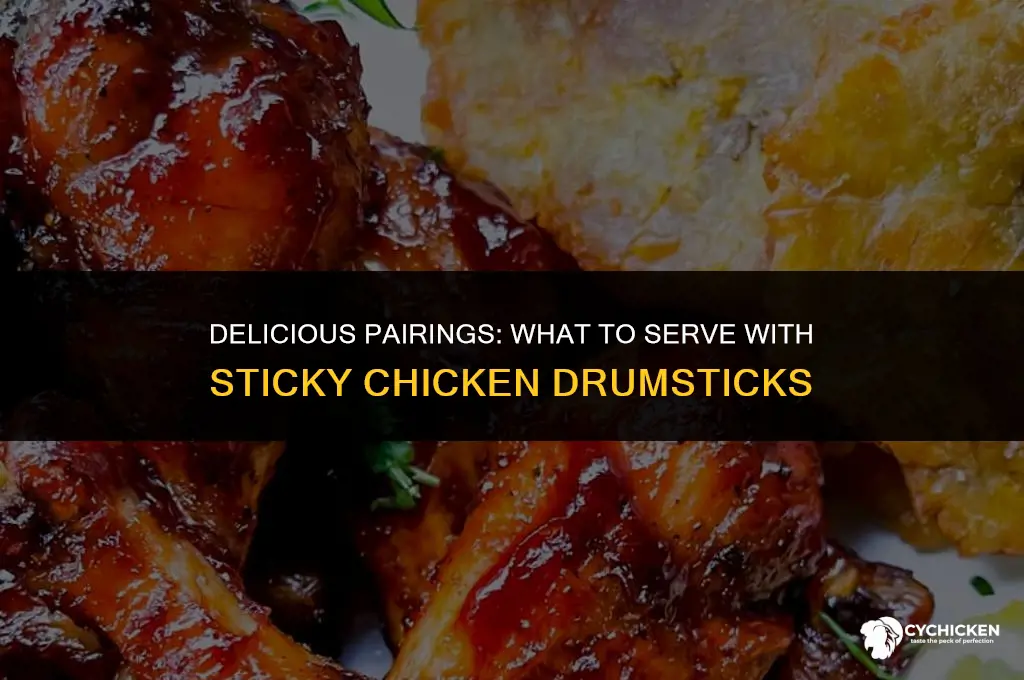 what to serve with sticky chicken drumsticks