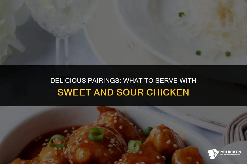 what to serve with sweet sour chicken