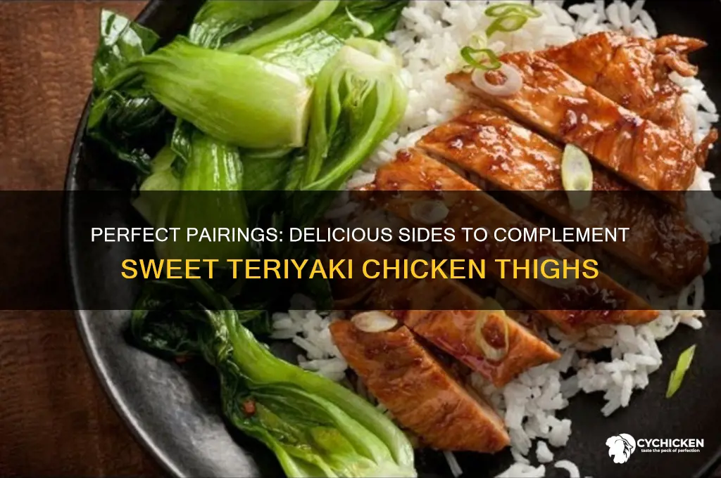 what to serve with sweet teriyaki chicken thighs