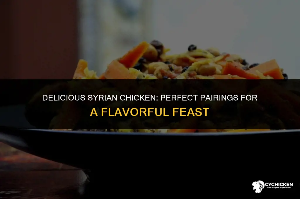 what to serve with syrian chicken