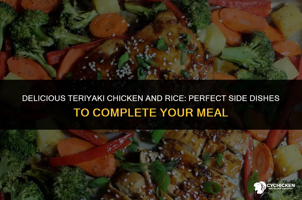 what to serve with teriyaki chicken and rice