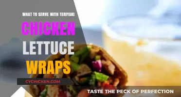 Delicious Teriyaki Chicken Lettuce Wraps: Perfect Pairings for a Healthy Meal