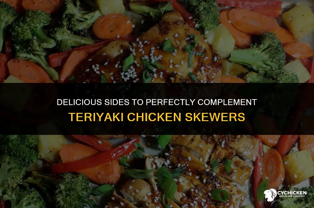 what to serve with teriyaki chicken skewers