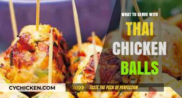 Delicious Pairings: What to Serve with Thai Chicken Balls