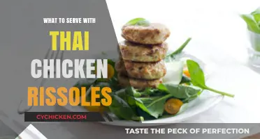 Delicious Thai Chicken Rissoles: Perfect Pairing Ideas