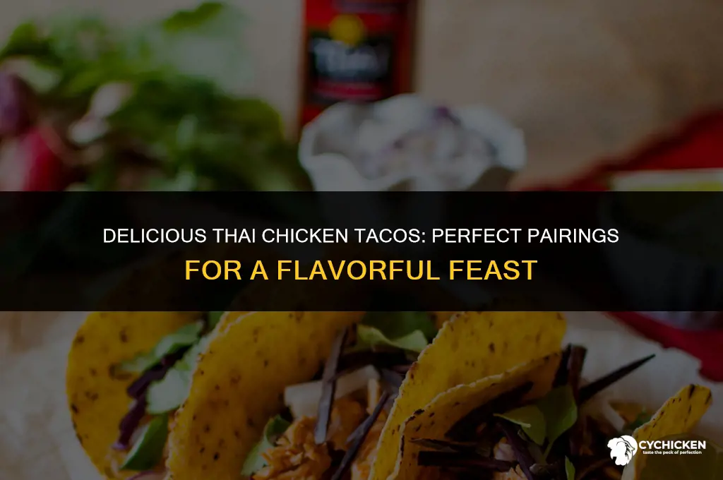 what to serve with thai chicken tacos