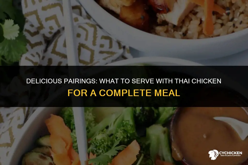 what to serve with thai chicken