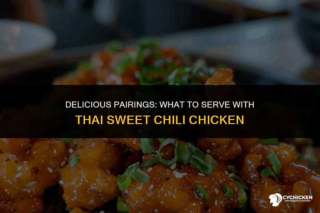 what to serve with thai sweet chili chicken