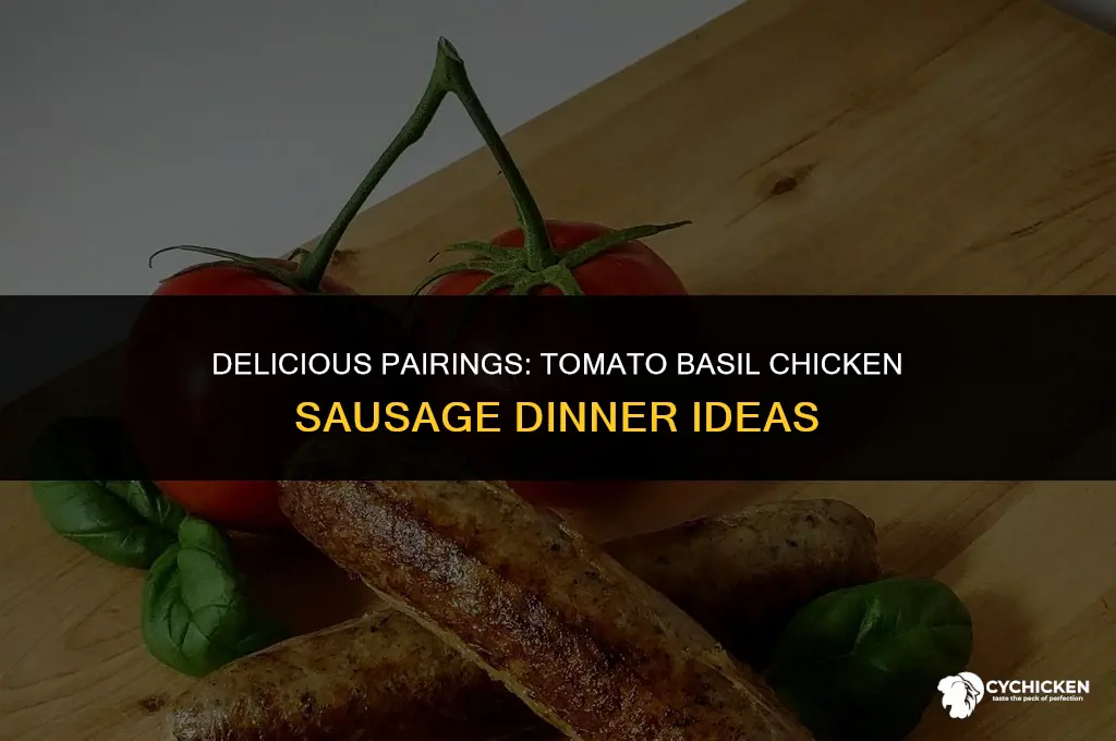 what to serve with tomato basil chicken sausage