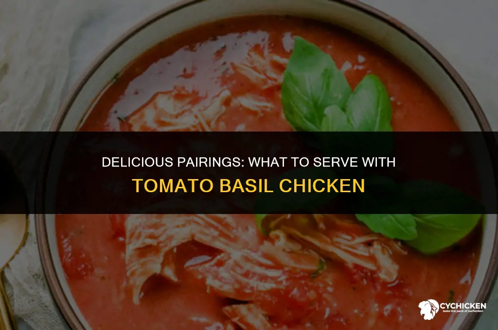 what to serve with tomato basil chicken