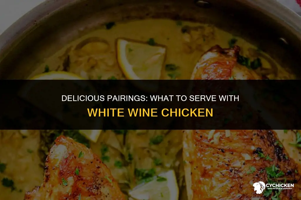 what to serve with white wine chicken