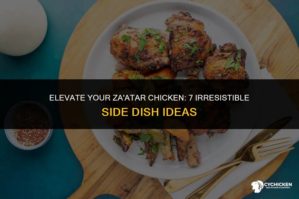 what to serve with za atar chicken