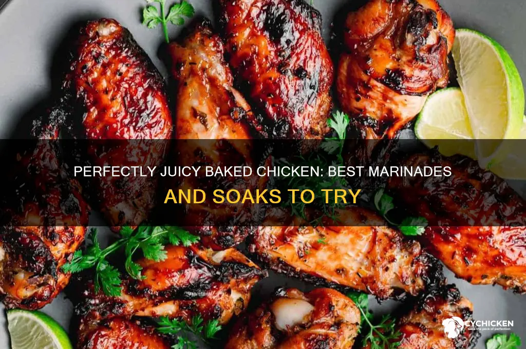 what to soak chicken in before baking