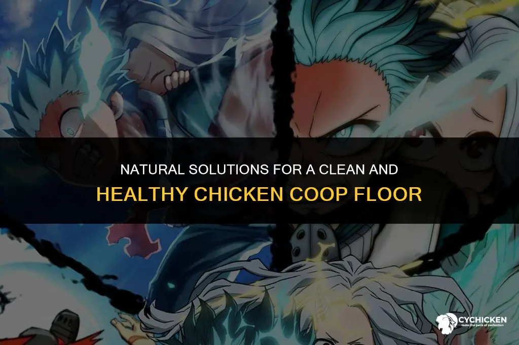what to spray on chicken coop floor