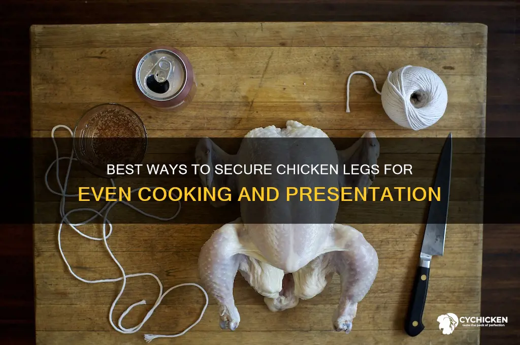 what to tie chicken legs together with