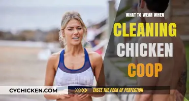 Coop Cleaning Chronicles: Dressing Right for the Dirty Job