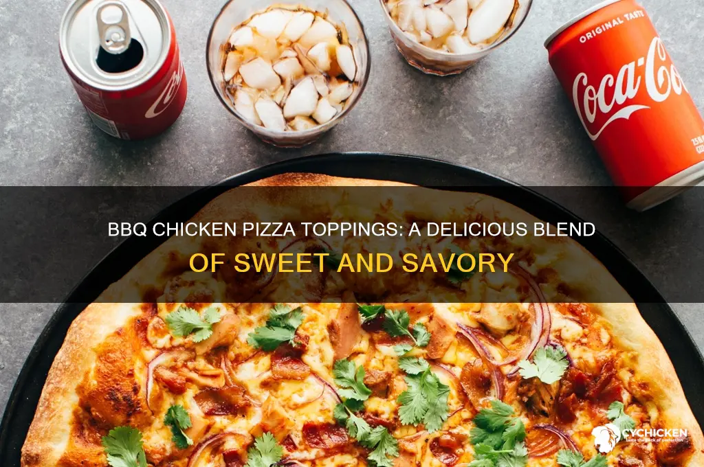 what toppings are on a bbq chicken pizza
