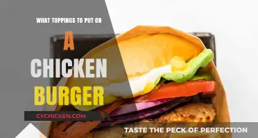 Creative Chicken Burger Toppings: Elevate Your Patty with Flavorful Ideas