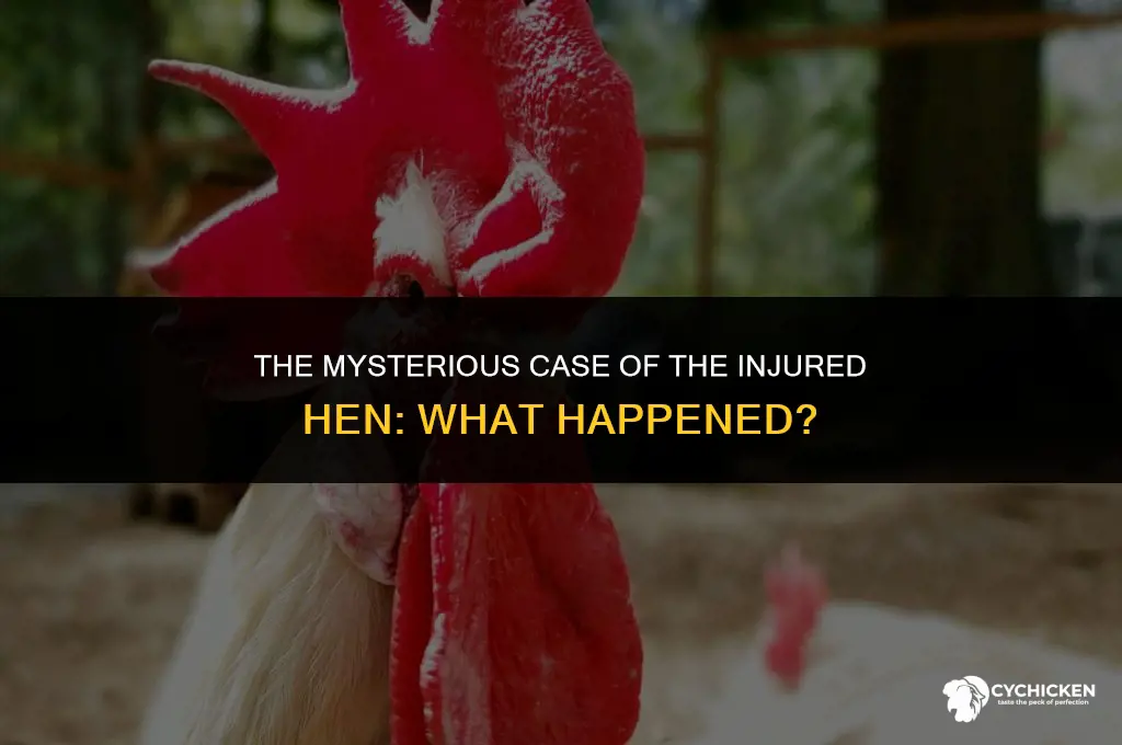 what tore my chicken but left it in the coop