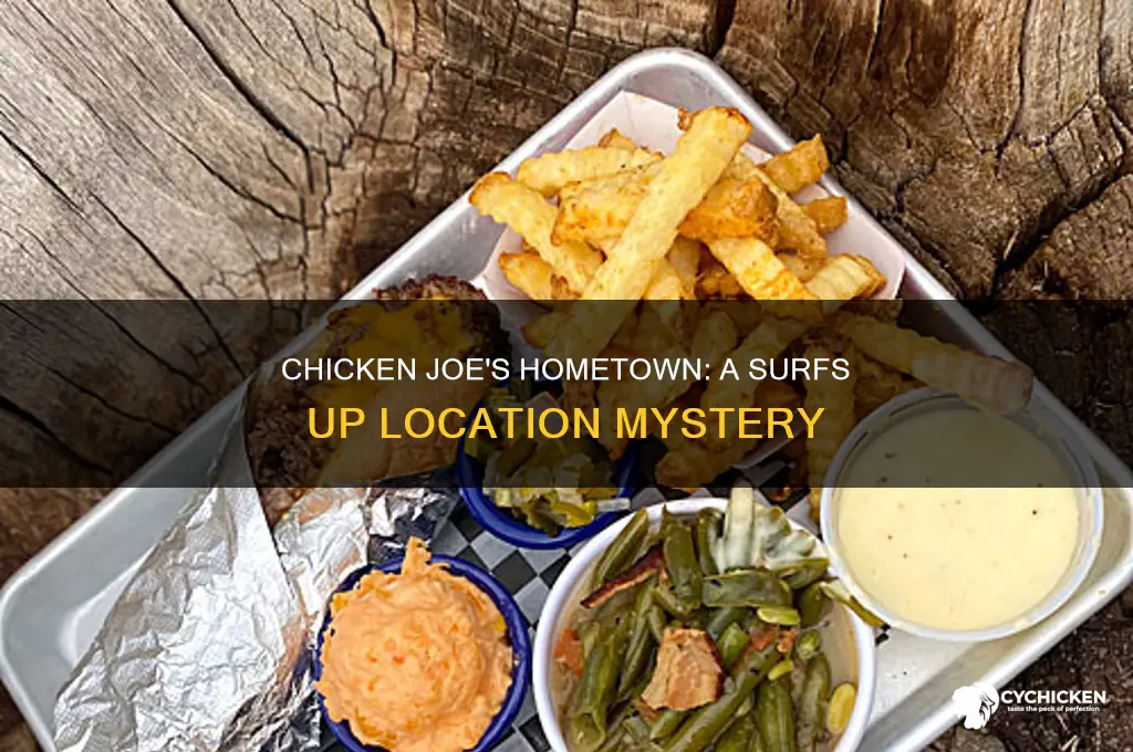 what town is chicken joe on surfs up from