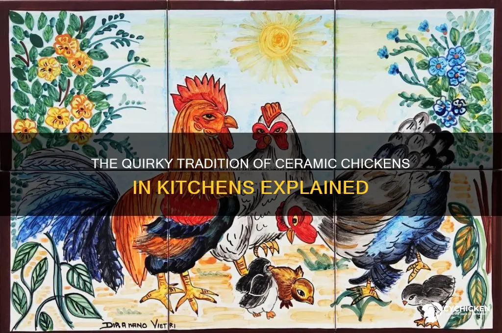what tradition is ceramic chicken in kitchen