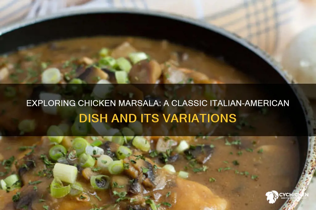 what type is dishes is chicken marsala