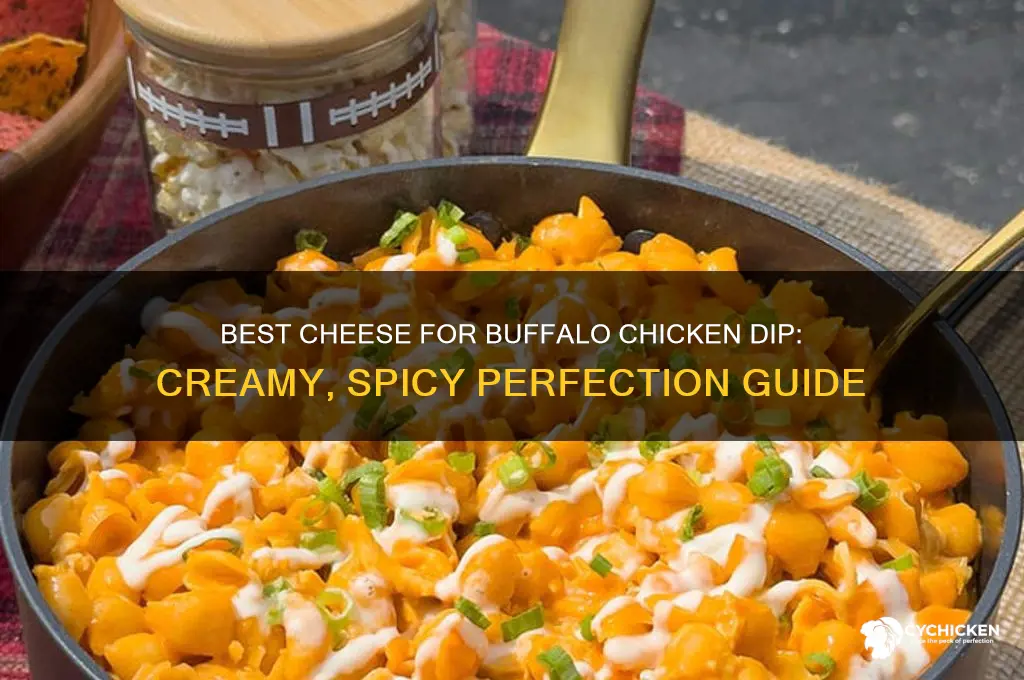 what type of cheese for buffalo chicken dip